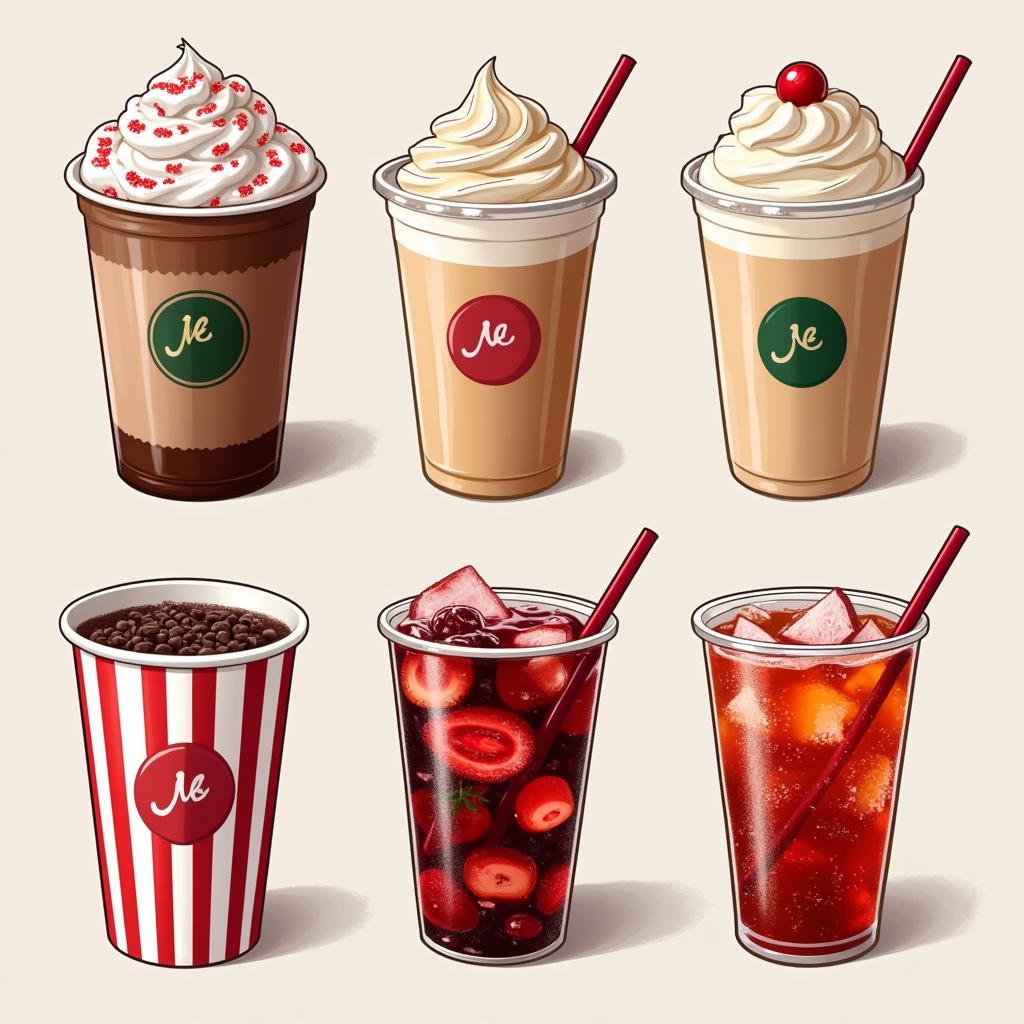 Popular Holiday Fast Food Drinks