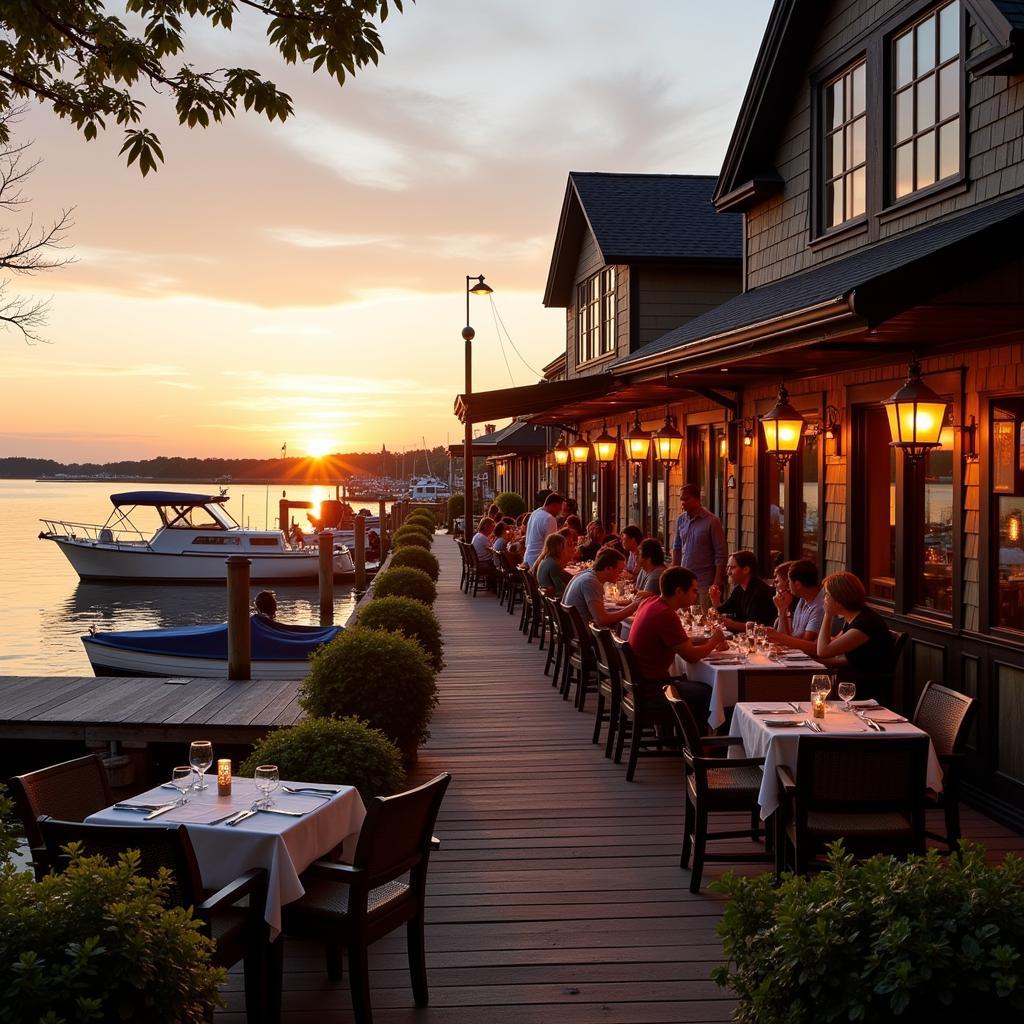 Waterfront Dining in Porters Neck