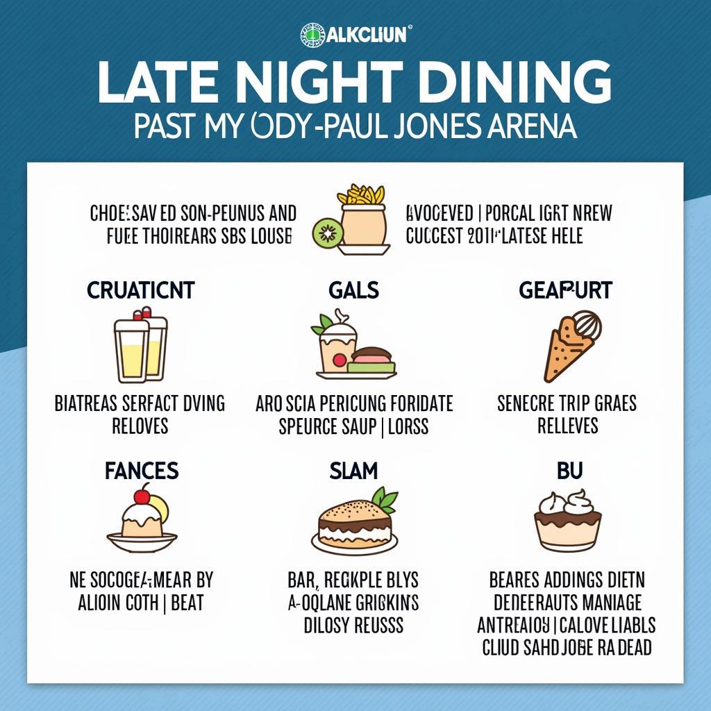 Late-Night Food Options Near JPJ Arena