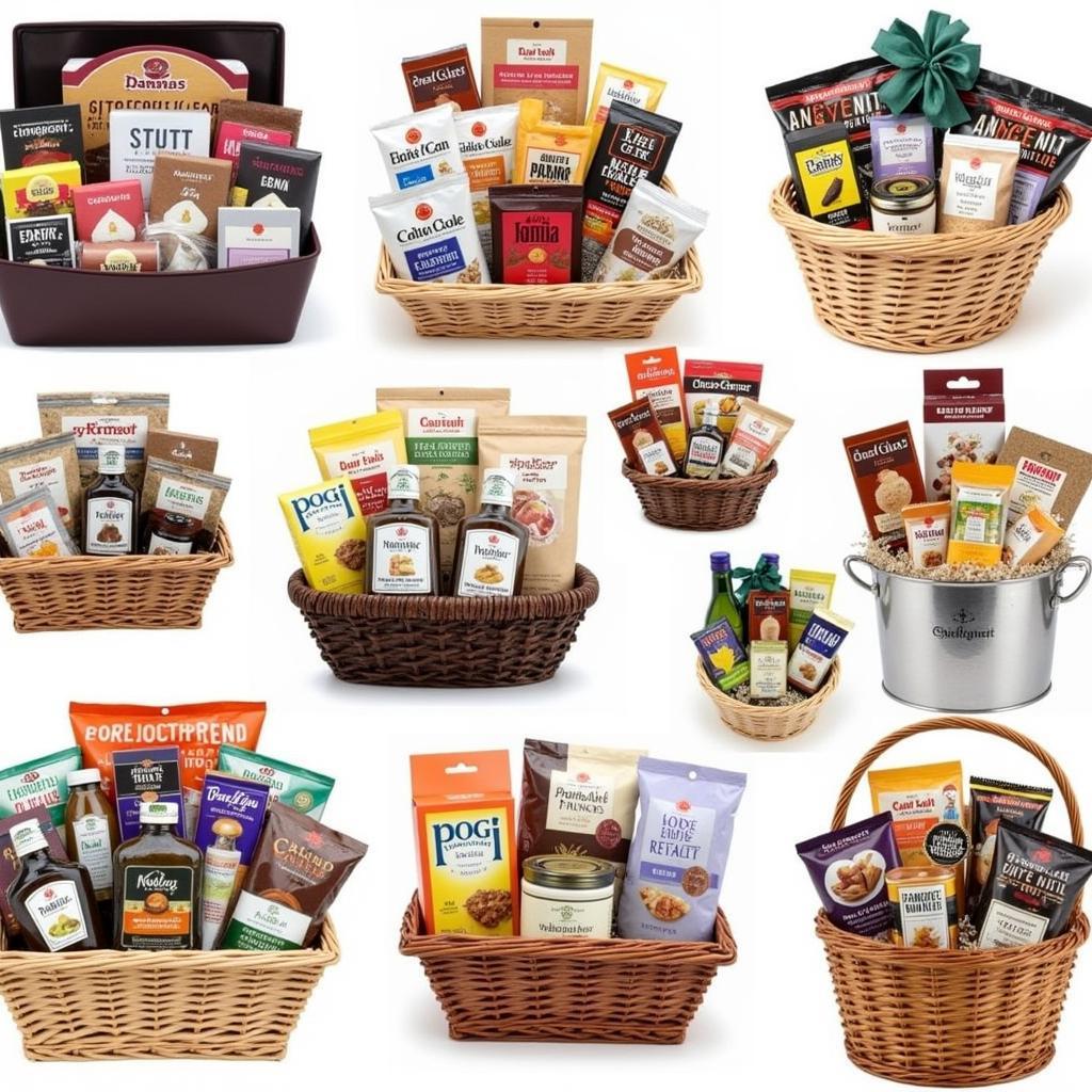 Variety of Pre-made Gluten-Free Baskets