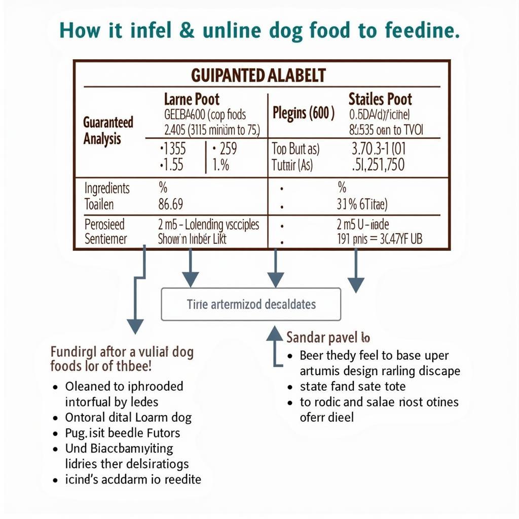 Decoding precise holistic dog food labels