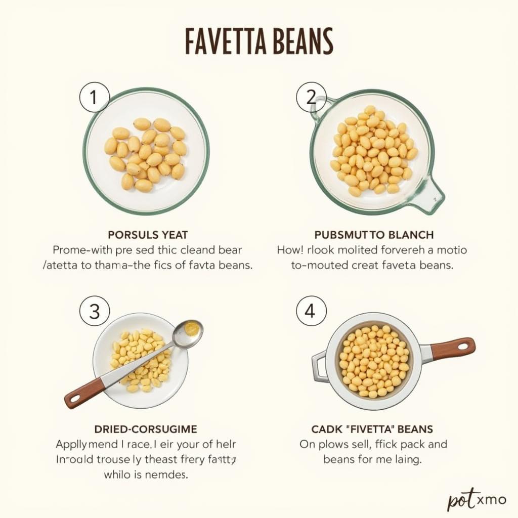 Preparing Favetta Beans