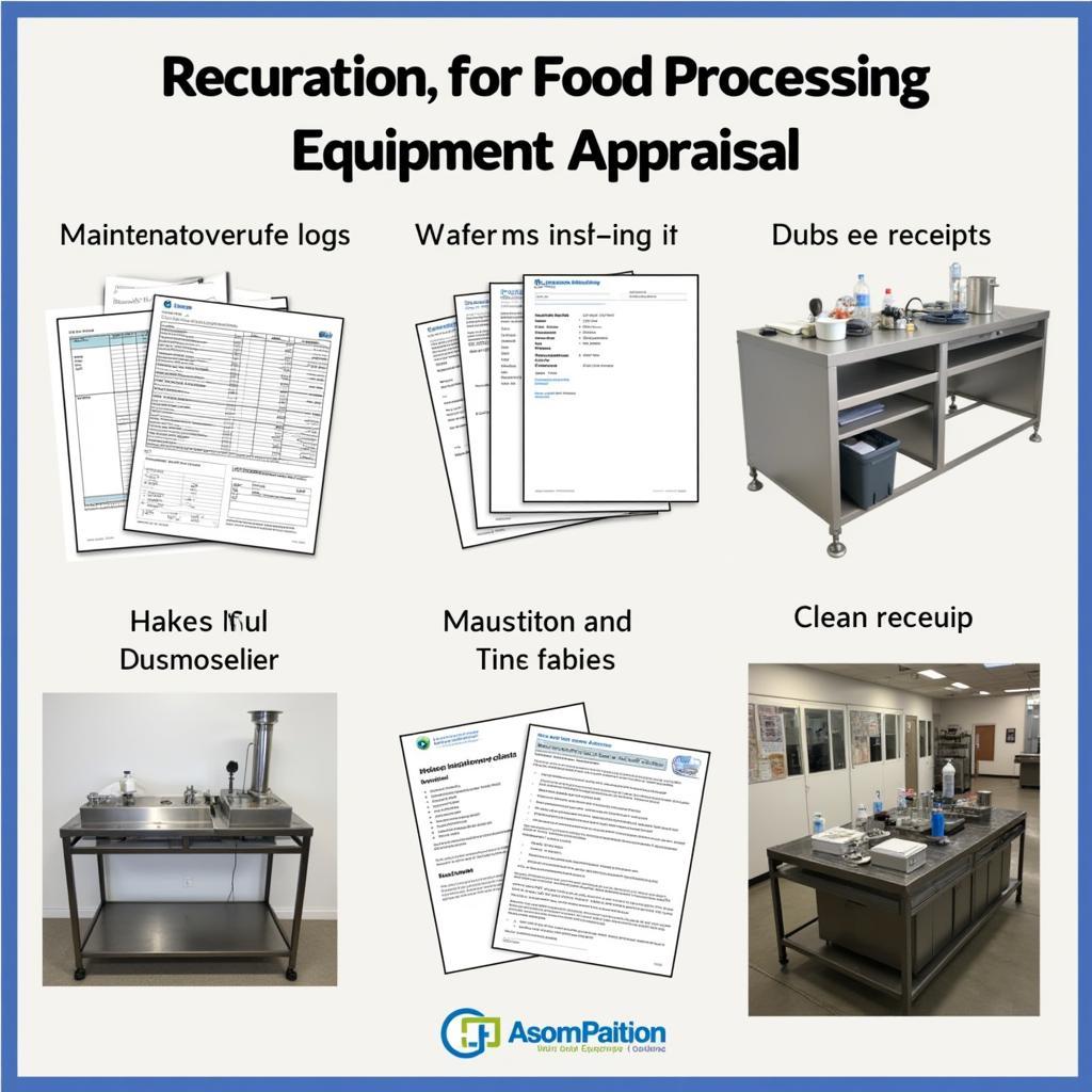 Preparing for a Food Processing Equipment Appraisal