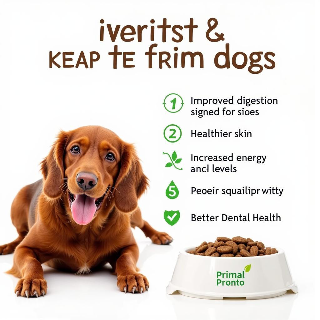 Primal Pronto Dog Food Benefits