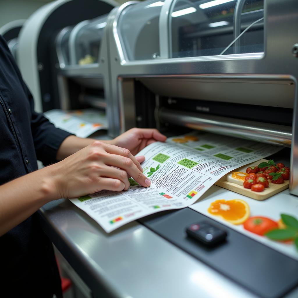 Printing High-Quality Food Labels