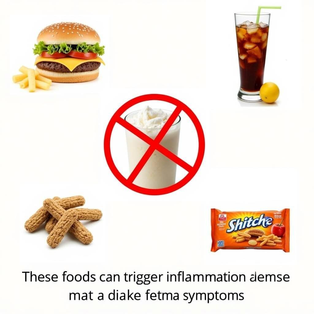 Processed foods to avoid with lipedema