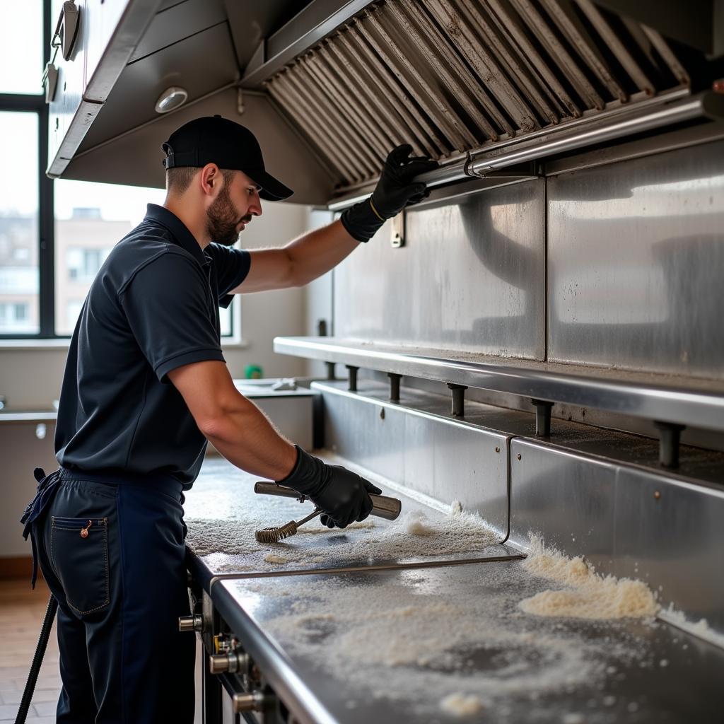 Professional Food Truck Hood Cleaning