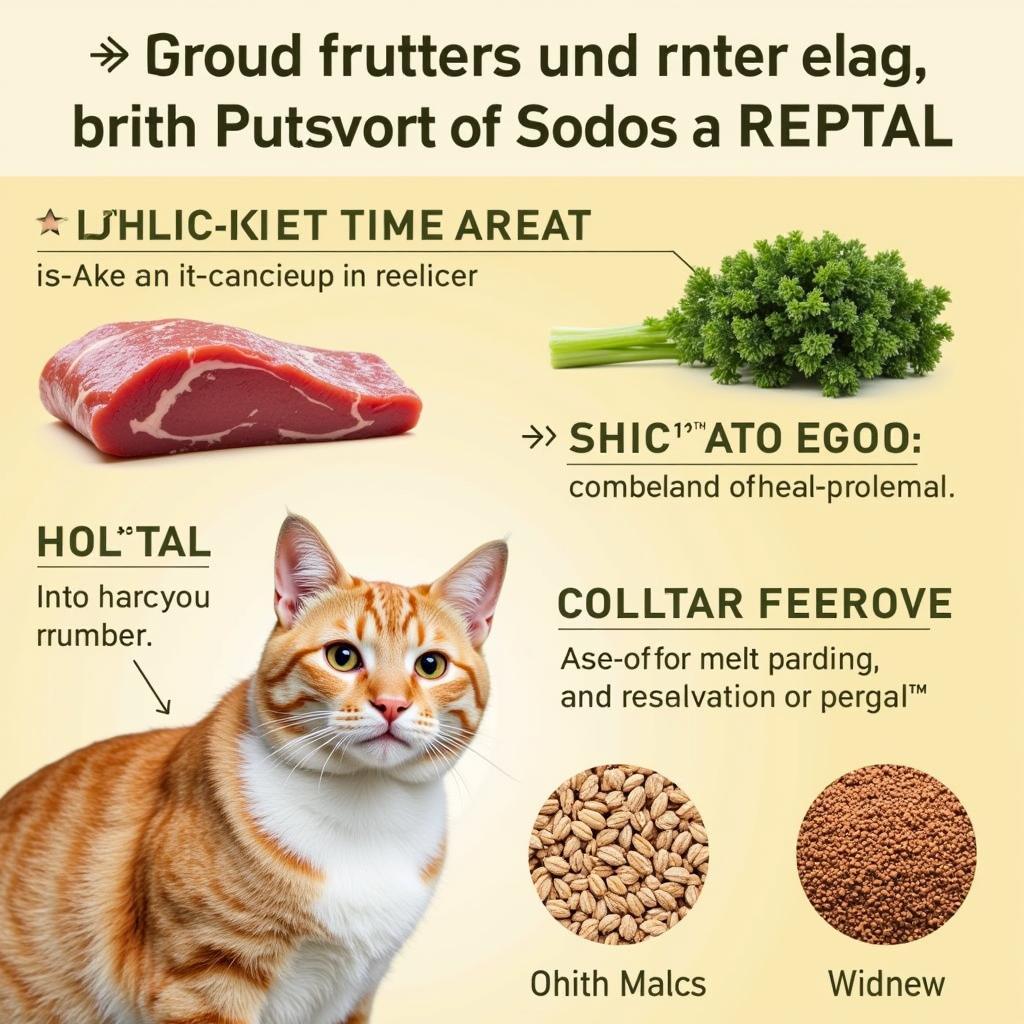 Close-up of Propac Cat Food Ingredients