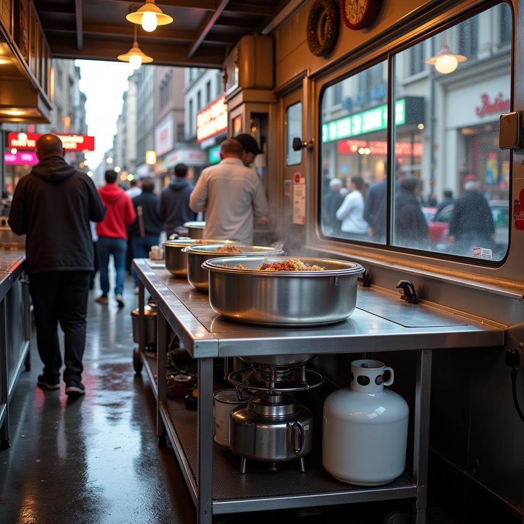 Propane steam table benefits for food trucks