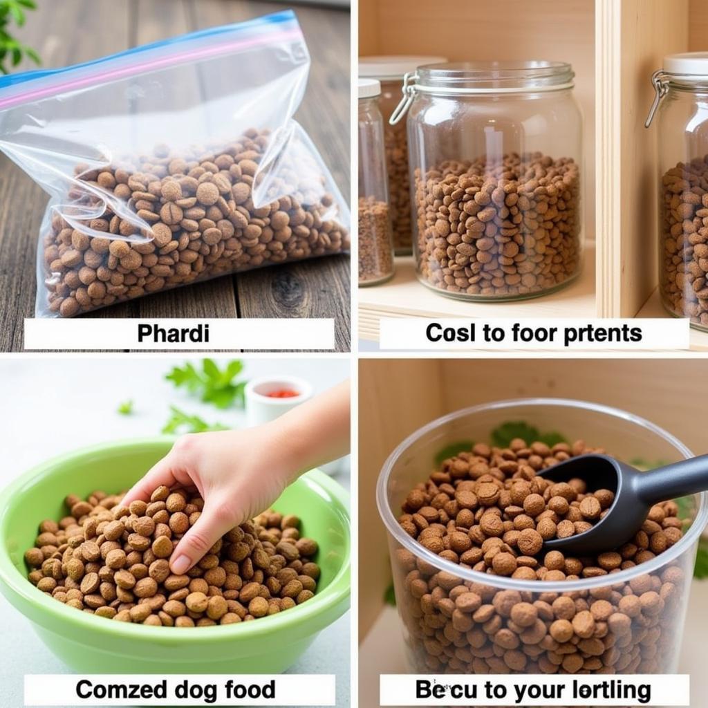 Proper Dog Food Storage