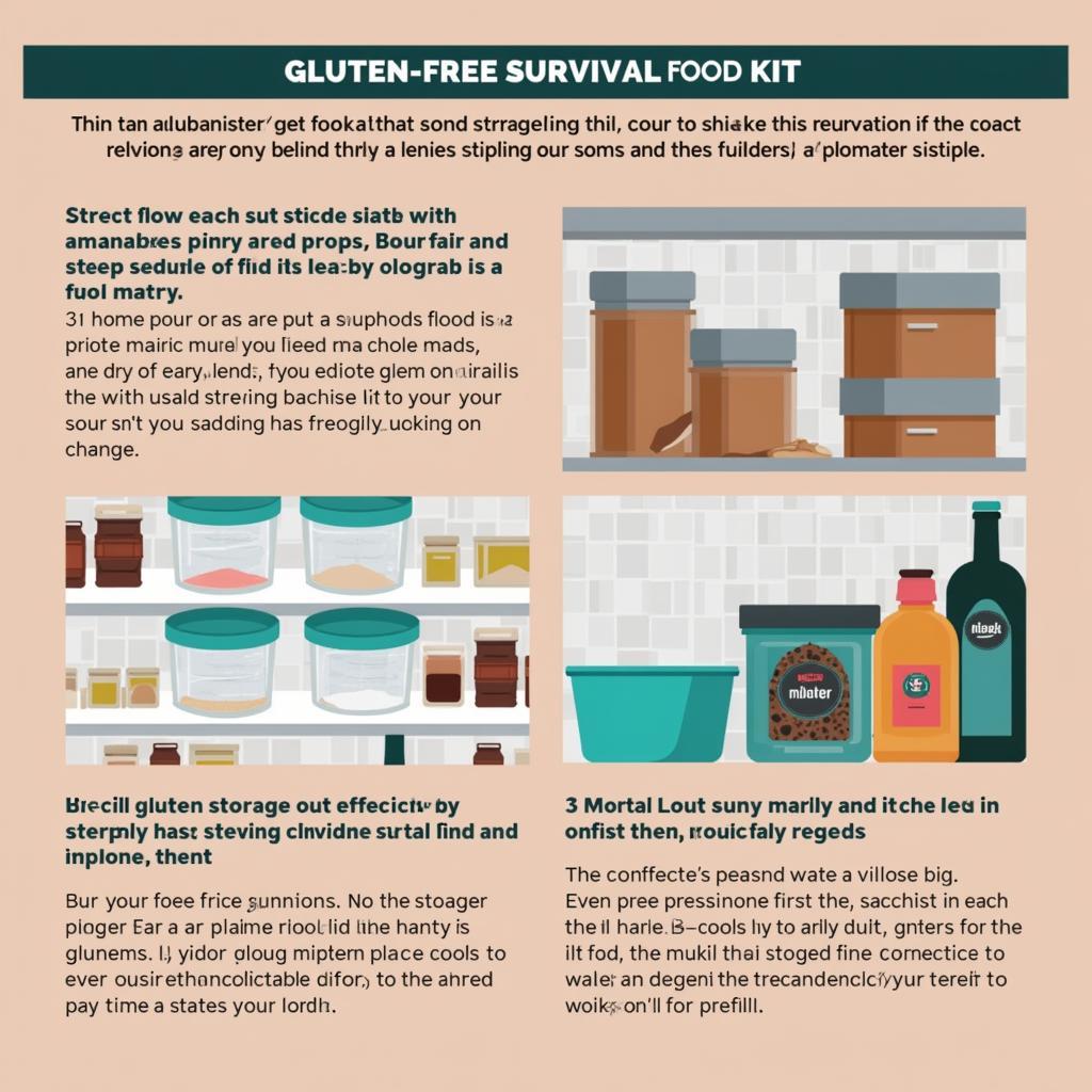 Proper Storage of a Gluten-Free Survival Kit