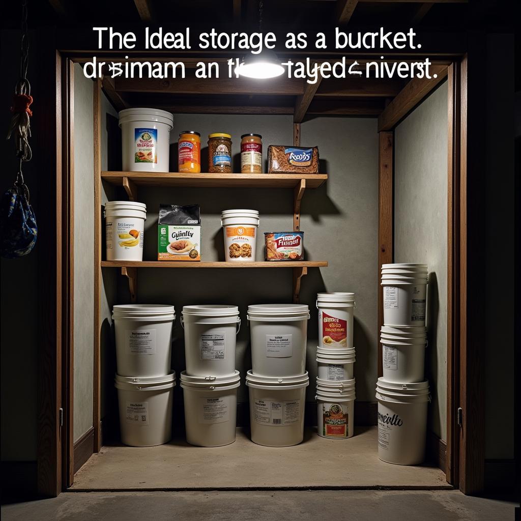 Proper Storage Techniques for Food Buckets