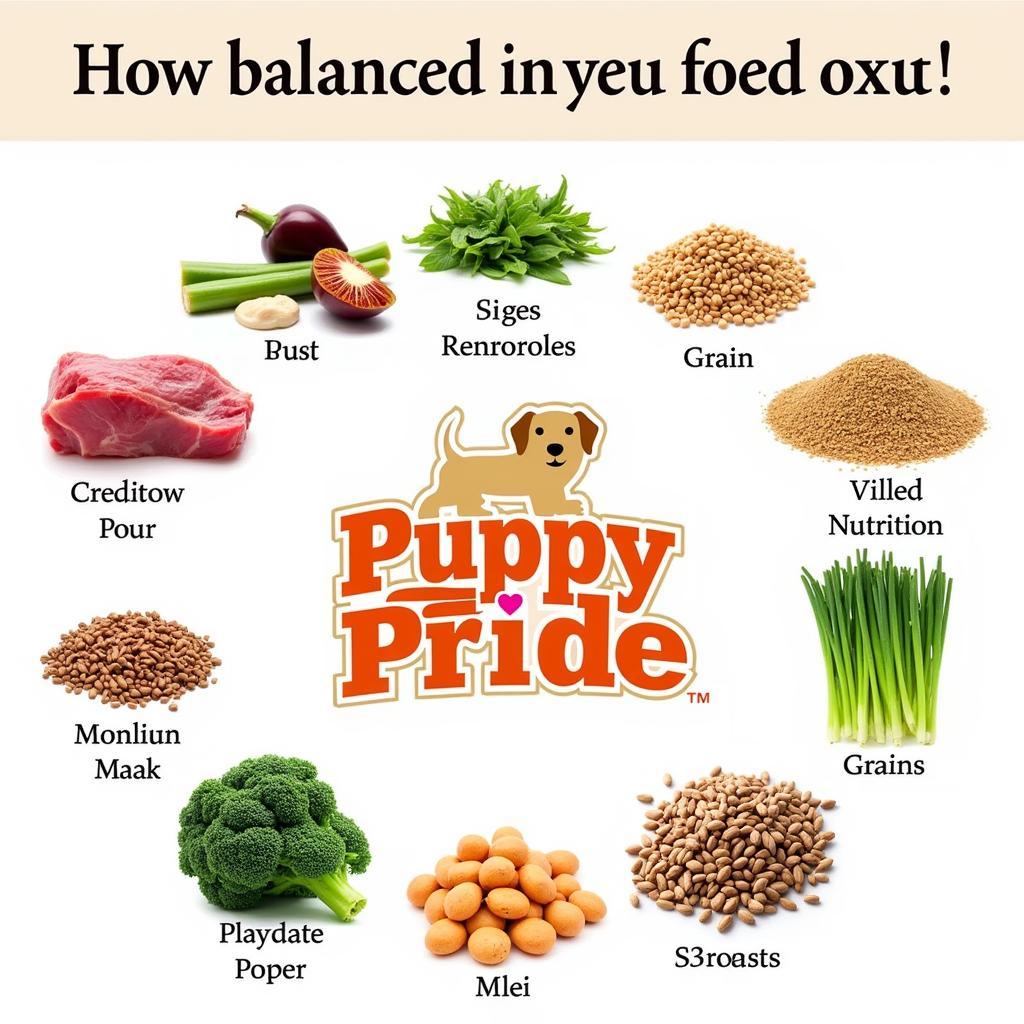 Puppy Pride Dog Food Ingredients