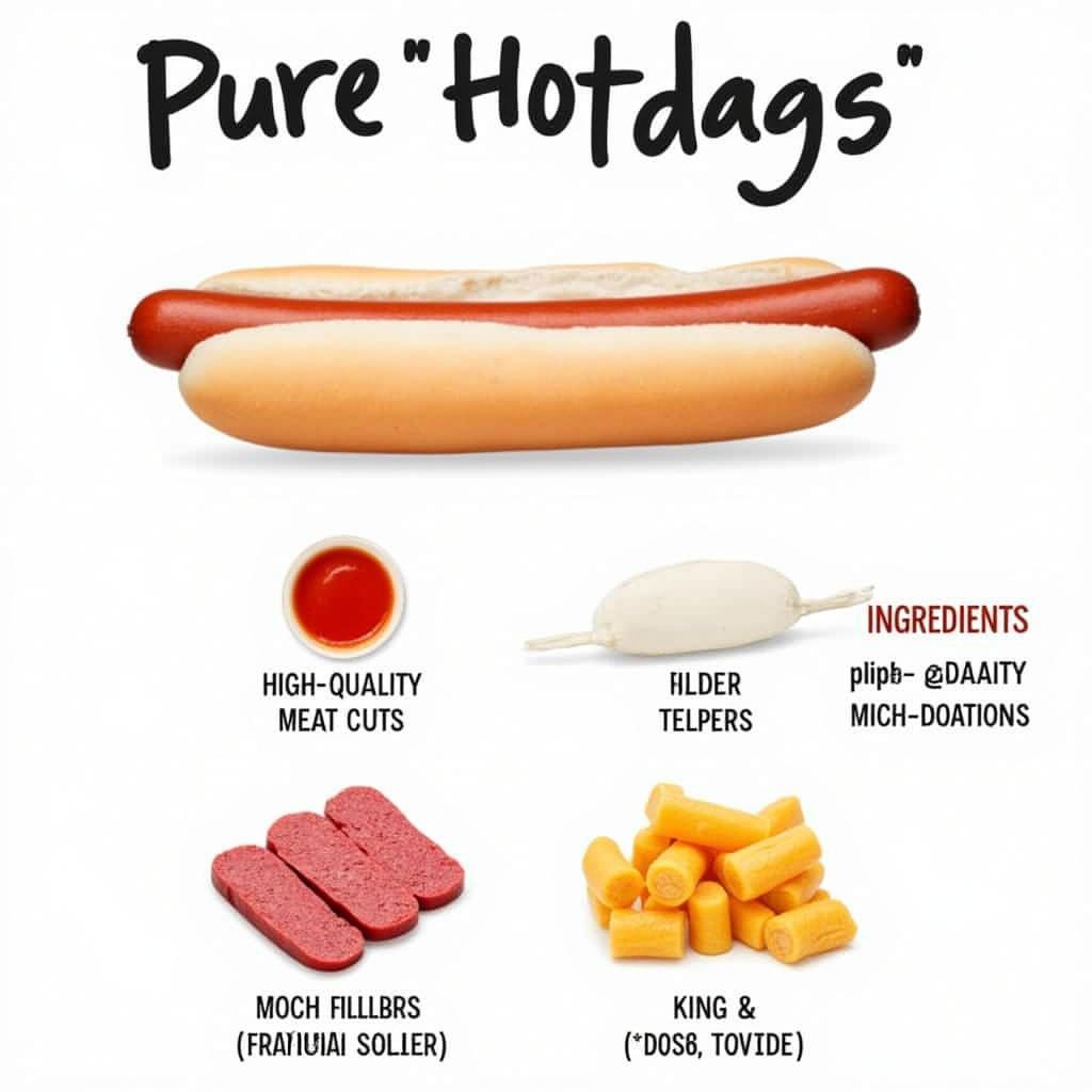 Pure Foods Hotdog Ingredients Breakdown