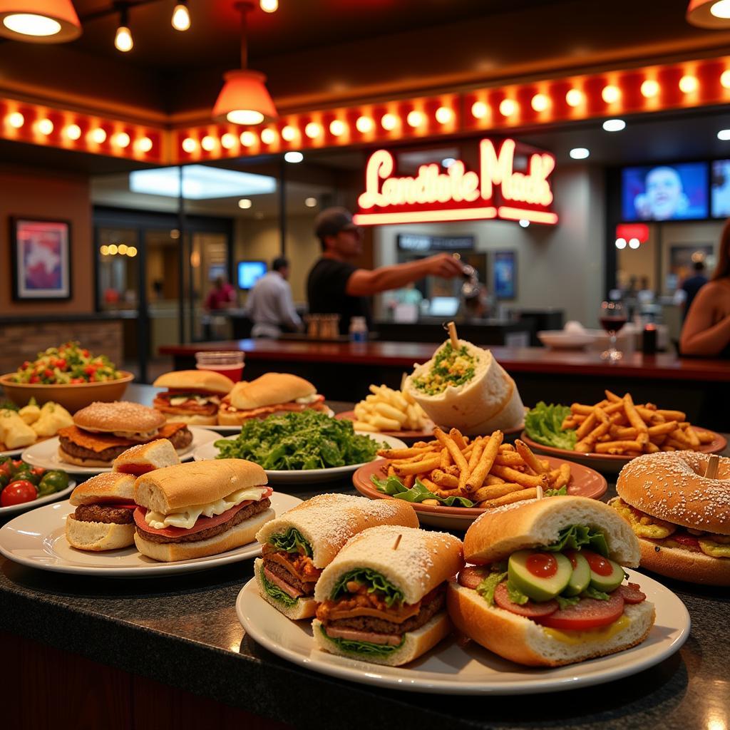 Delicious quick bites near Landmark Theater for pre-show snacks