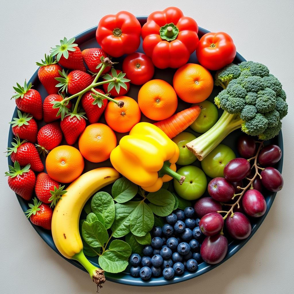 Rainbow of Fruits and Vegetables