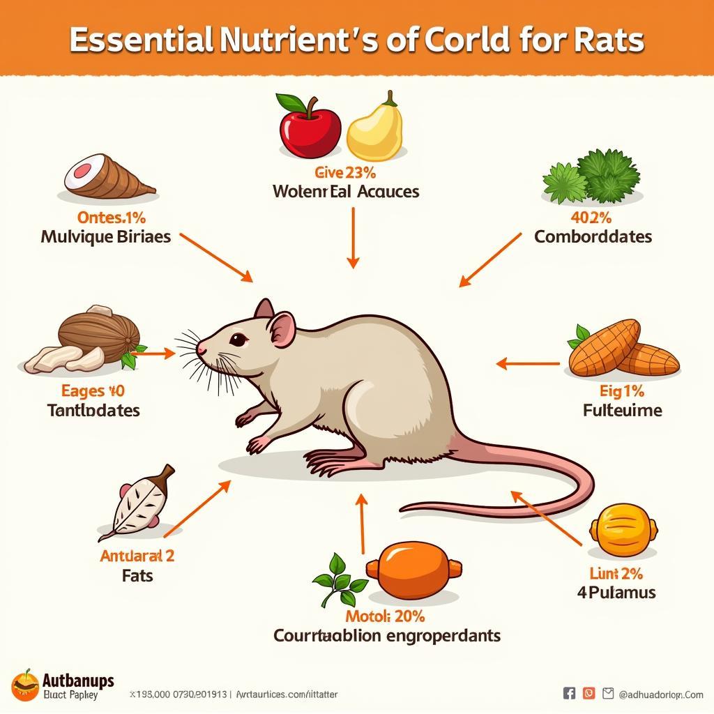 Rat Food Nutritional Needs Chart