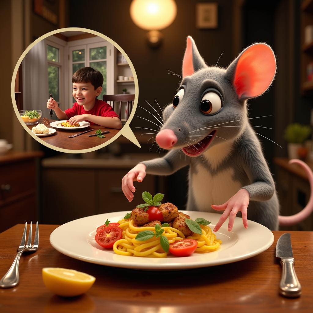 Ratatouille Food Montage Example