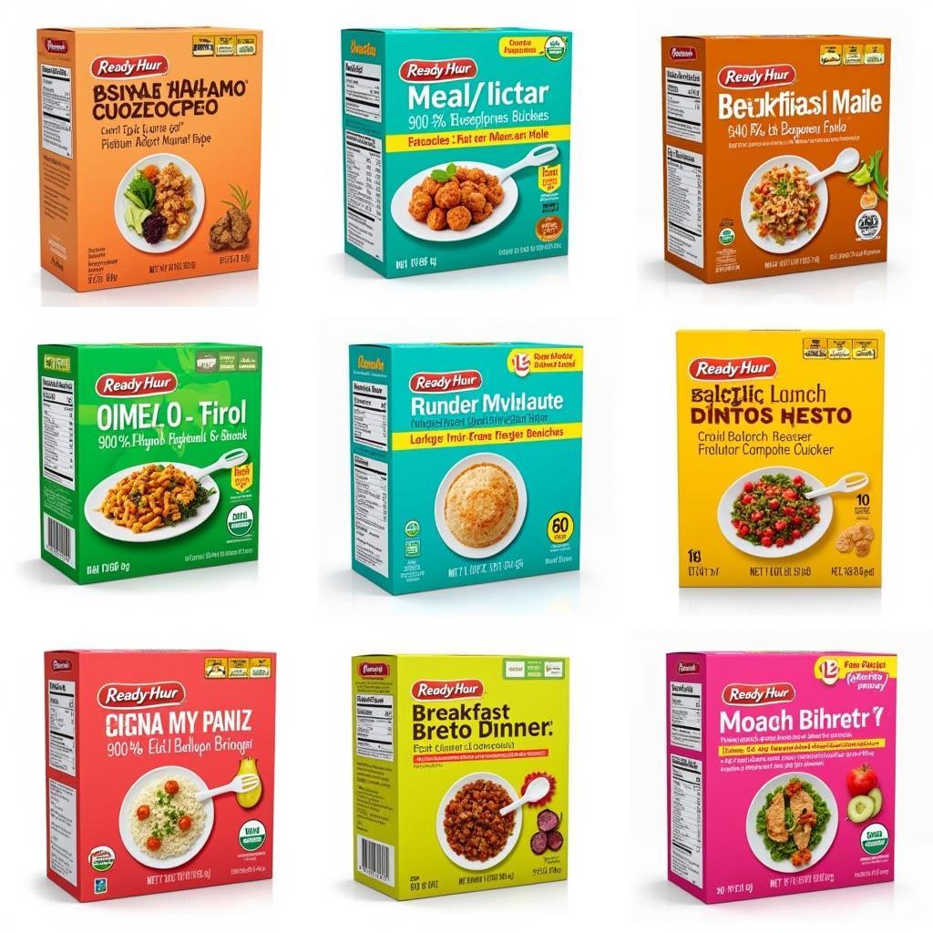 Ready Hour Freeze Dried Meals Variety