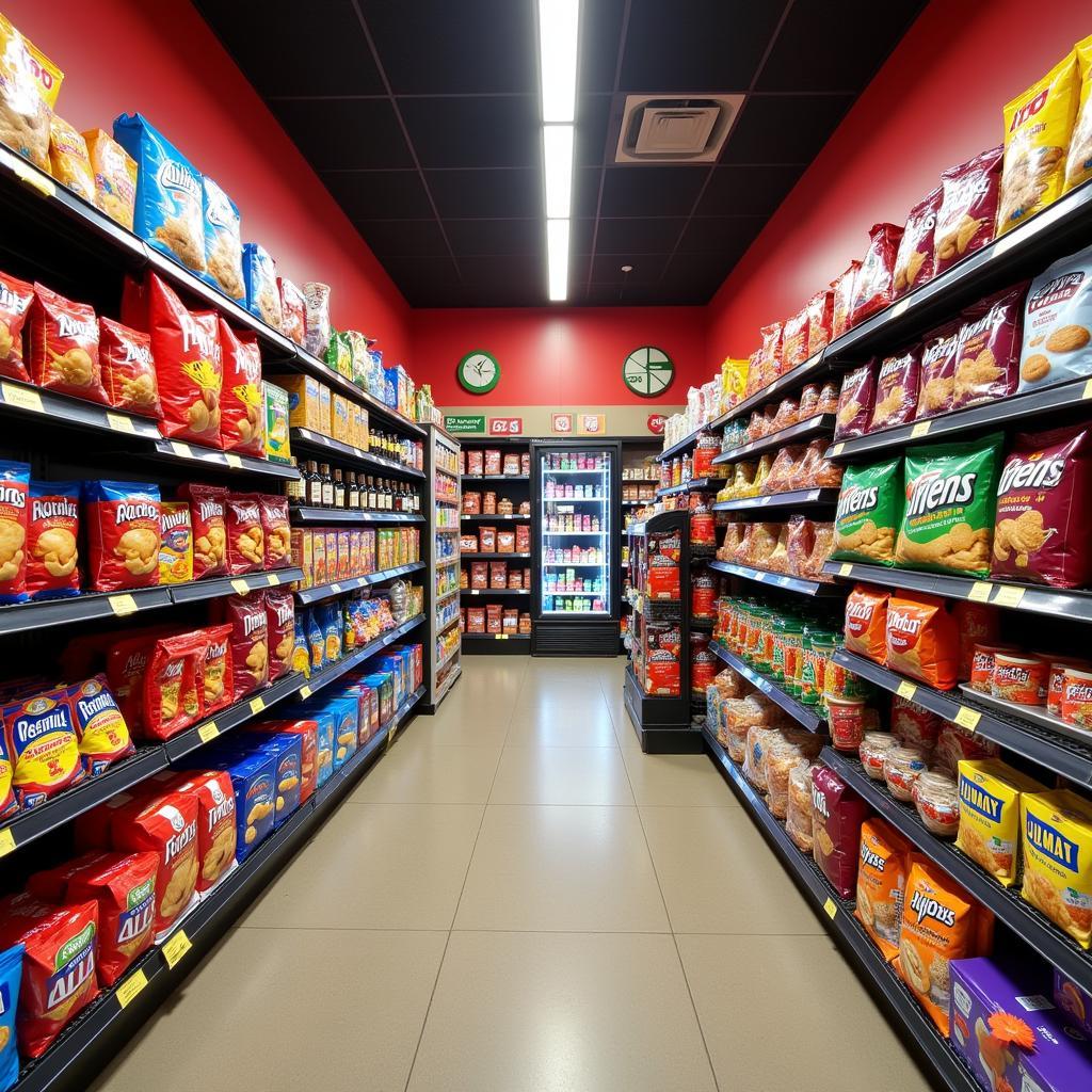 Variety of Snacks at Red Apple Kwik Fill