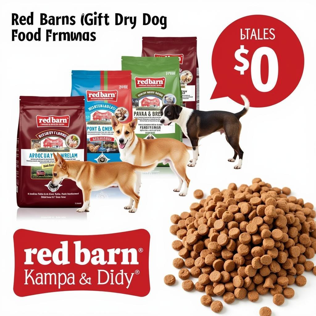 Red Barn Dry Dog Food Variety