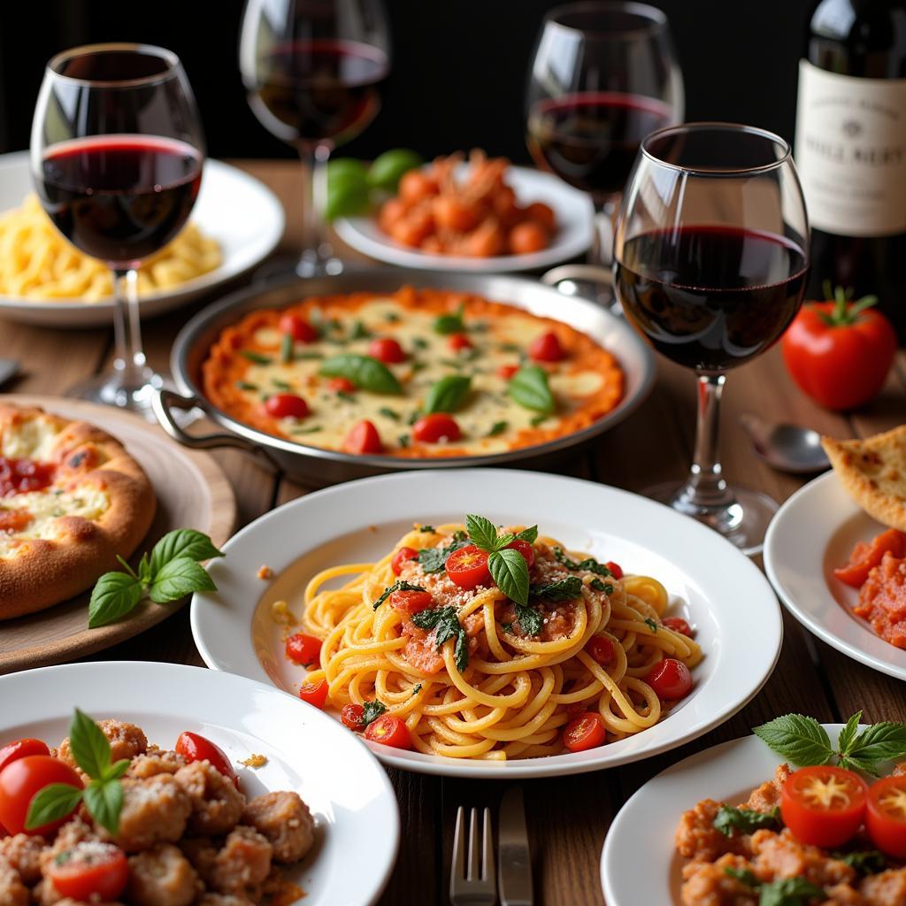 Perfect Red Wine and Italian Food Pairing