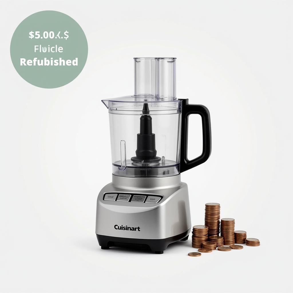 Refurbished Cuisinart Food Processor with Money Savings