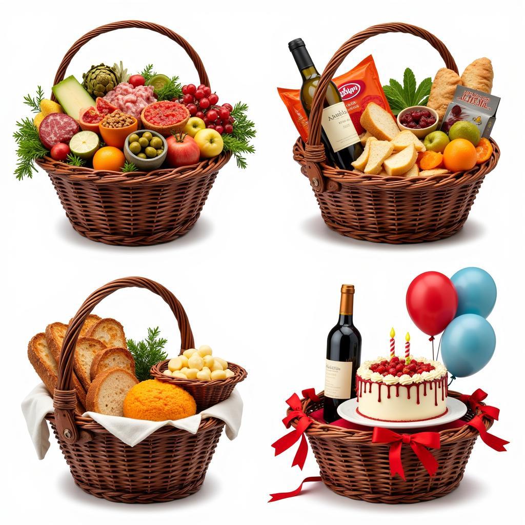 Restaurant Food Baskets for Themed Occasions