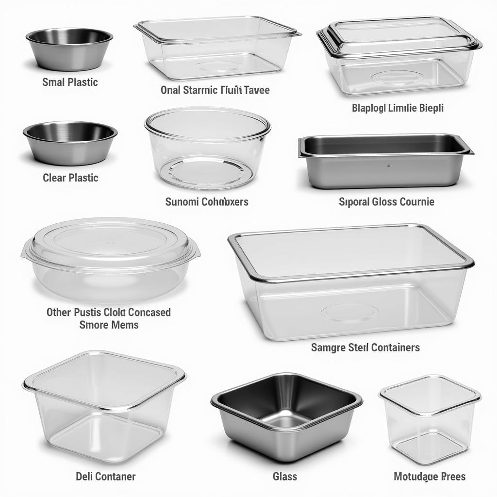 Different Types of Restaurant Food Storage Containers