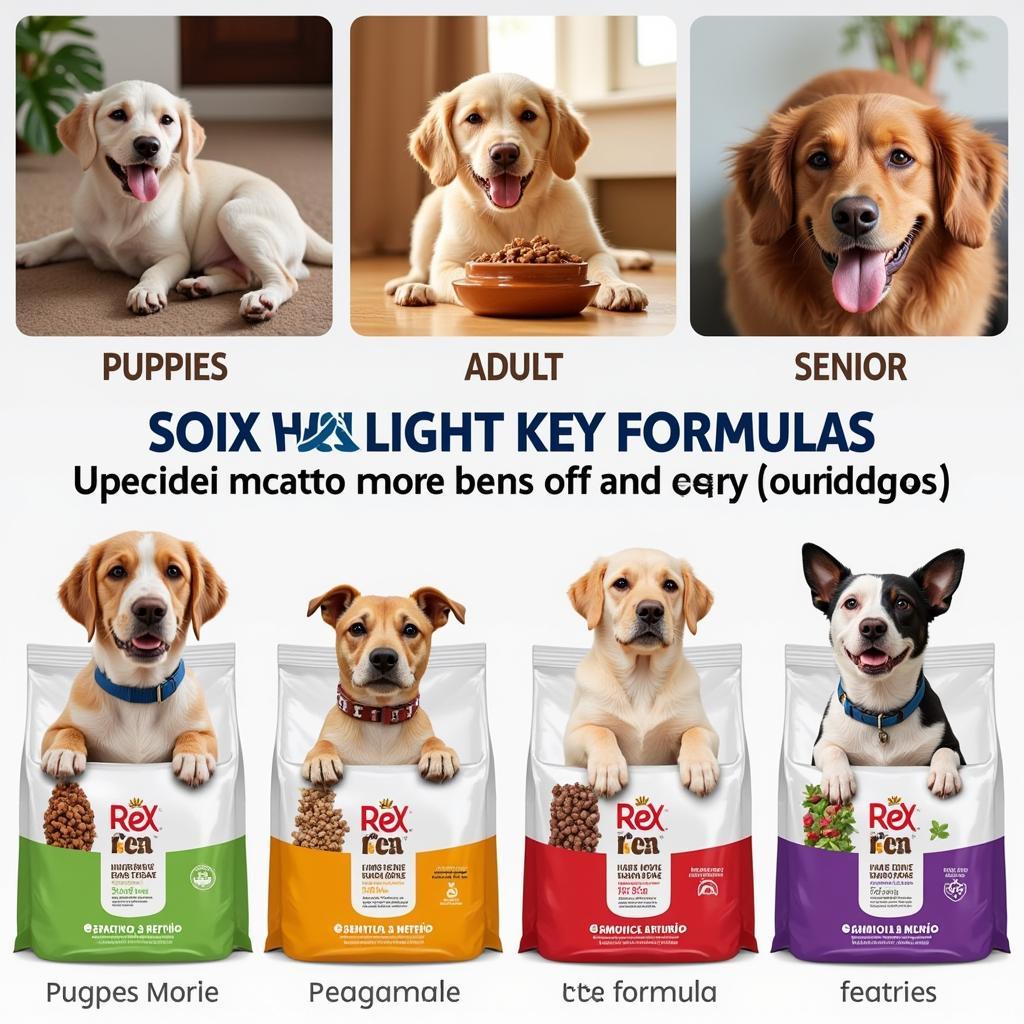 Rex Dog Food for Different Life Stages