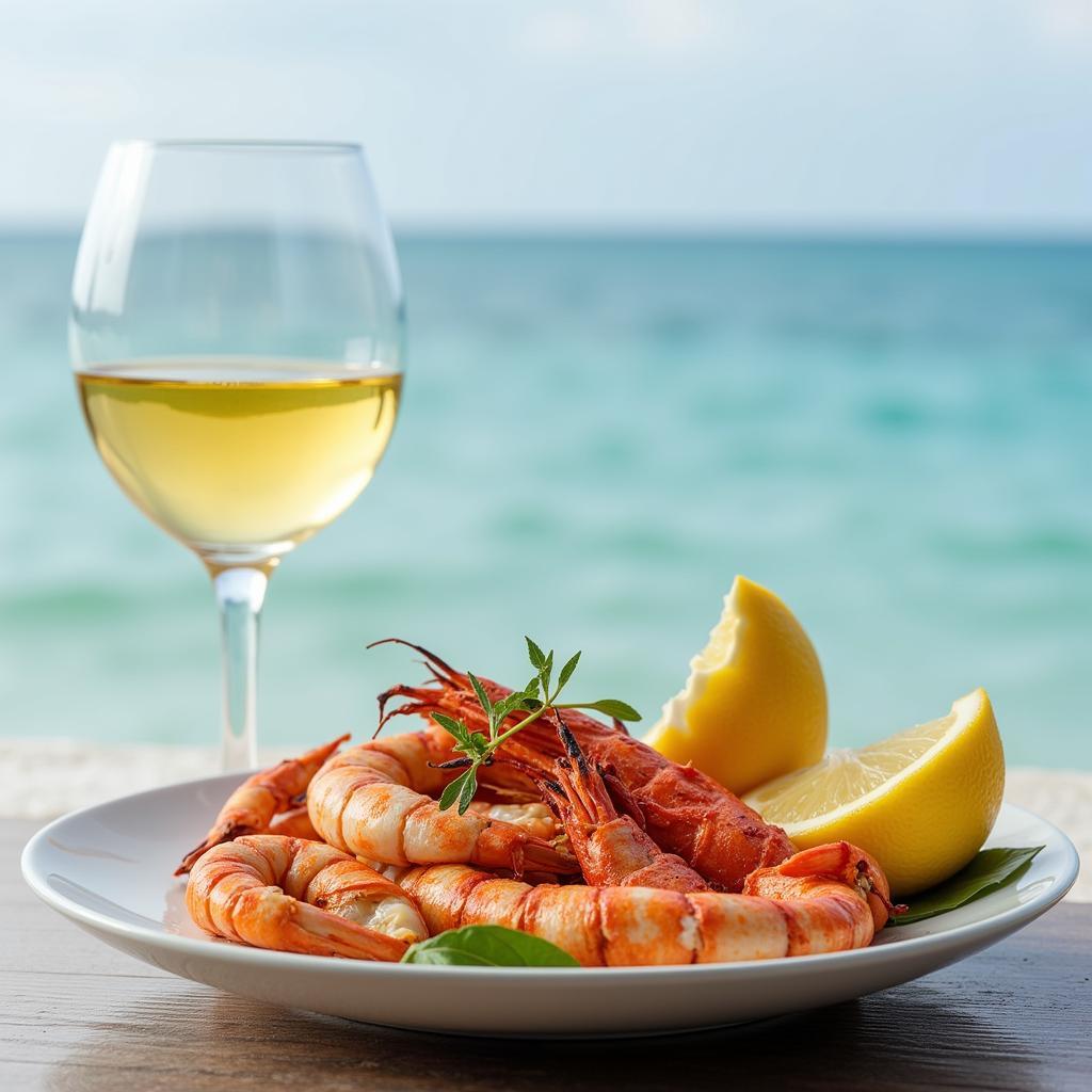 Rioja White Wine Paired with Seafood