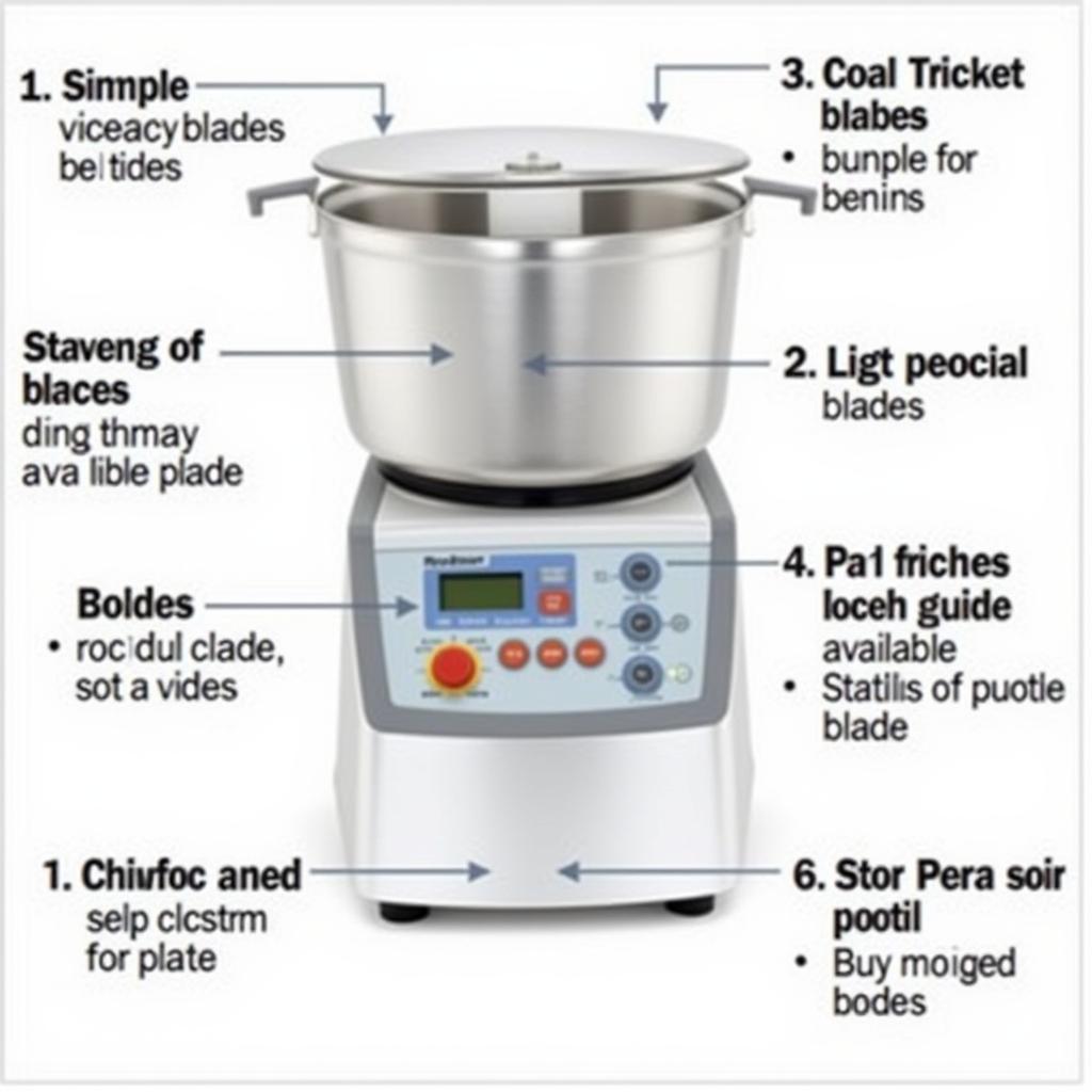 Robot Coupe 3 Qt Food Processor: Key Features