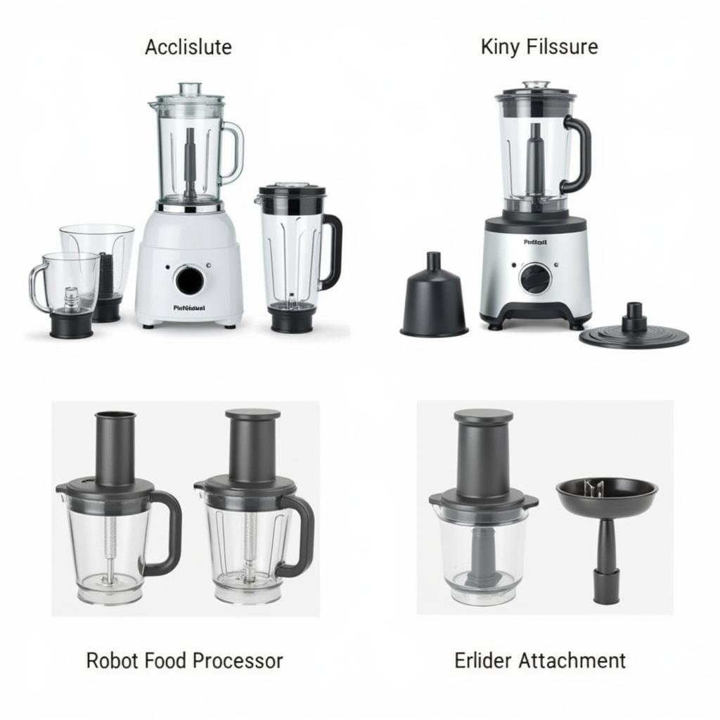 Comparing a robot food processor and a blender side-by-side