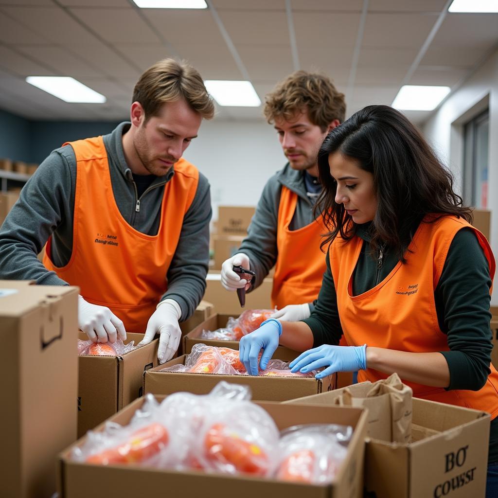 Rochester, NY Food Bank Volunteers