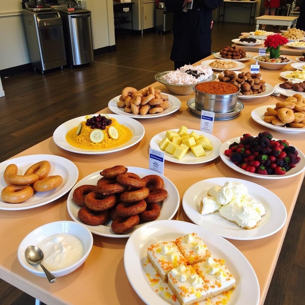 Delicious Dessert Spread at a Mexican Catered Event in Roseville