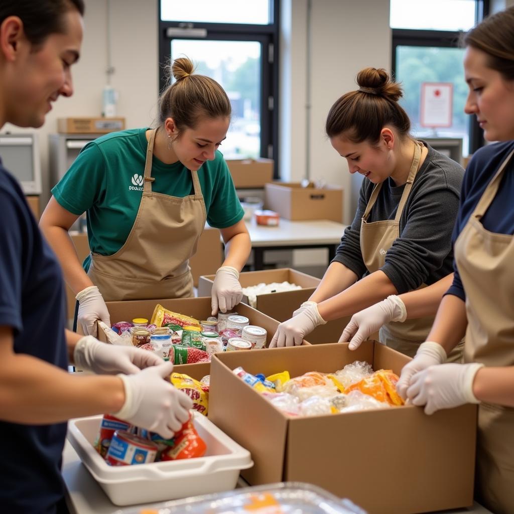 Roseville, MN Food Bank Volunteers