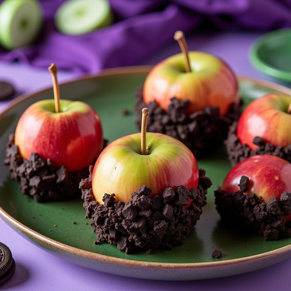 Rotten Apple Slices for a Descendants Party