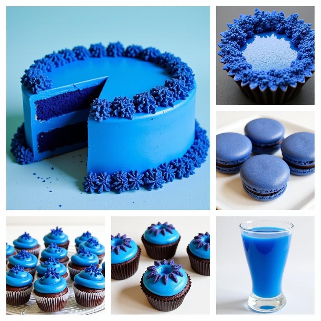 Inspiring Royal Blue Food Creations