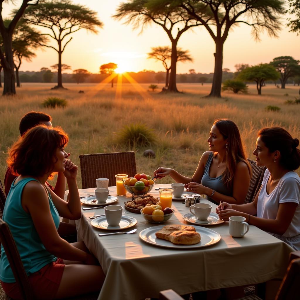 Safari Food Menu: Bush Breakfast in the African Savanna