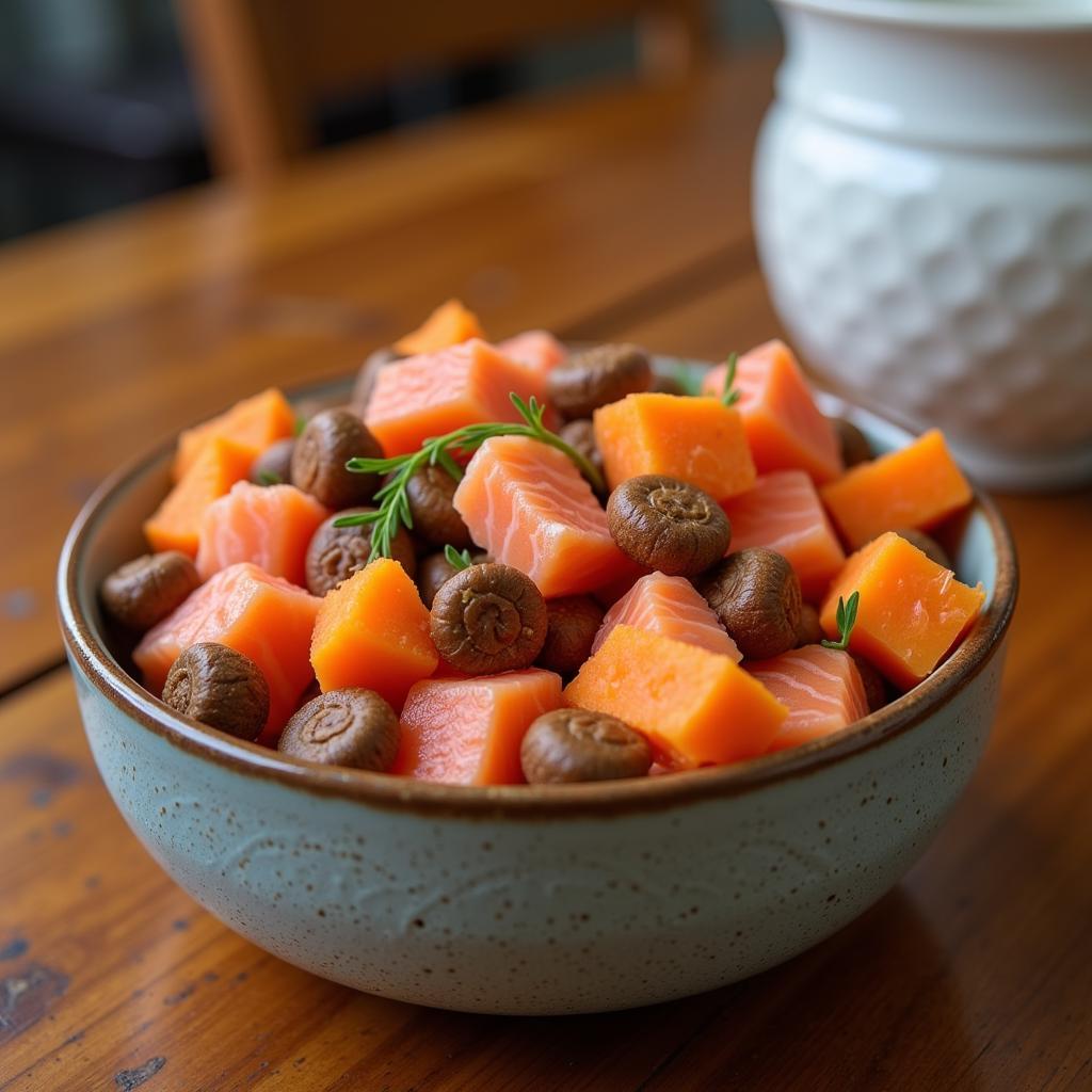 Salmon and Sweet Potato Dog Food Benefits