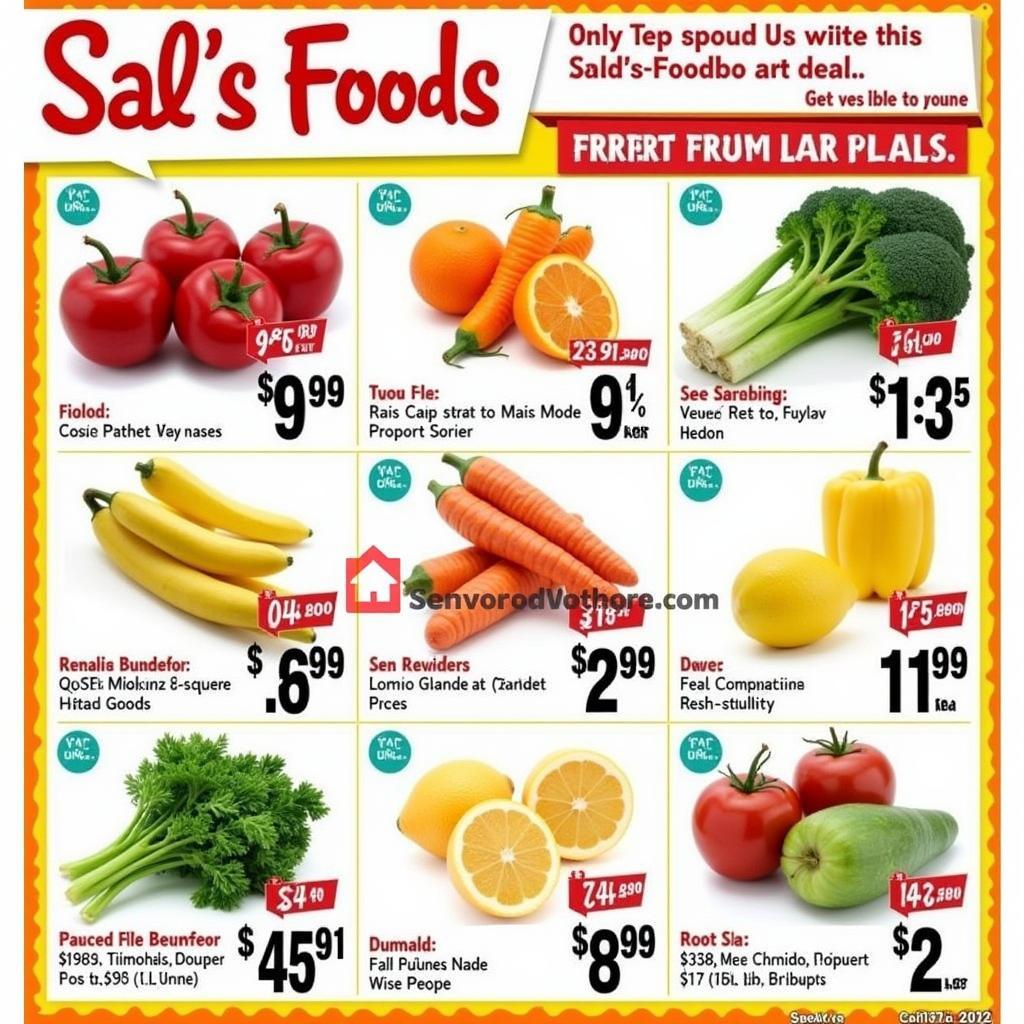 Sal's Foods Weekly Ad Produce Deals