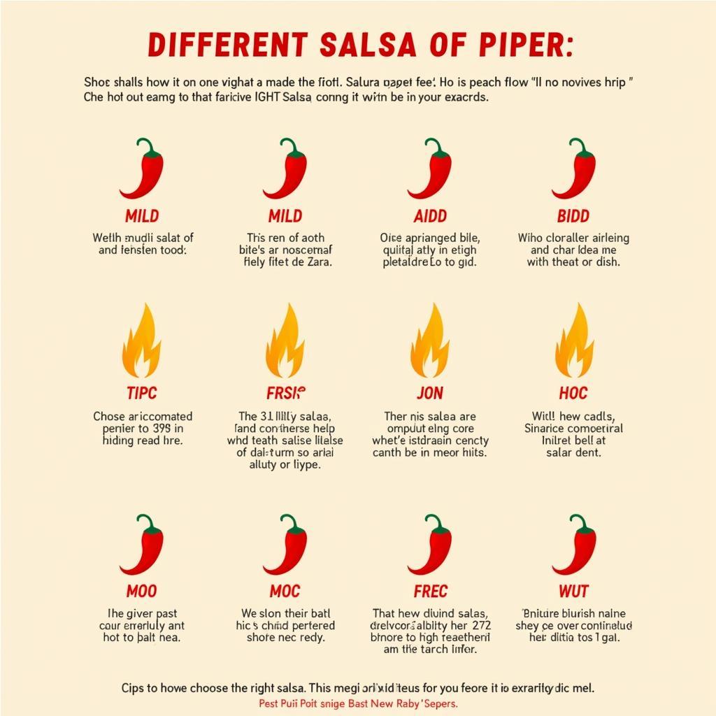 Salsa Heat Level Guide