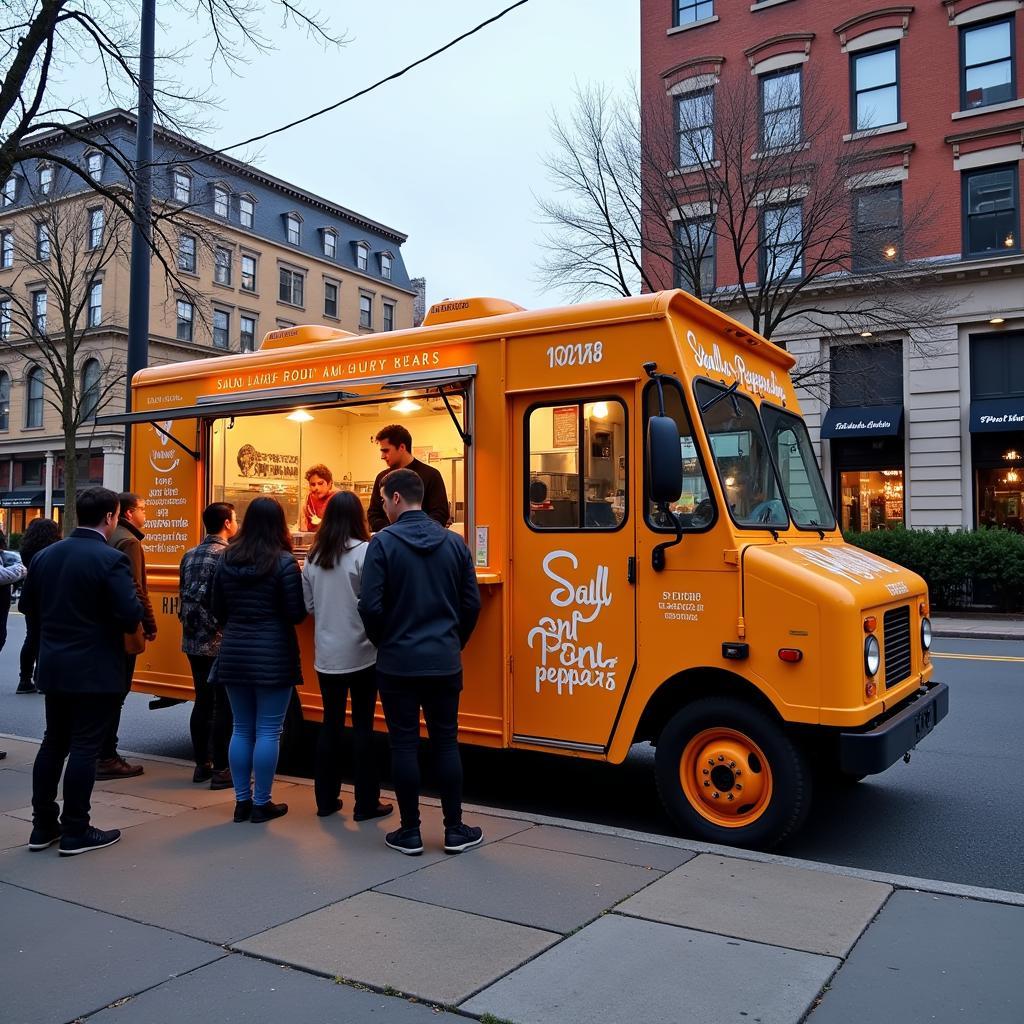 Salt and Pepper Food Truck in Connecticut serving street food