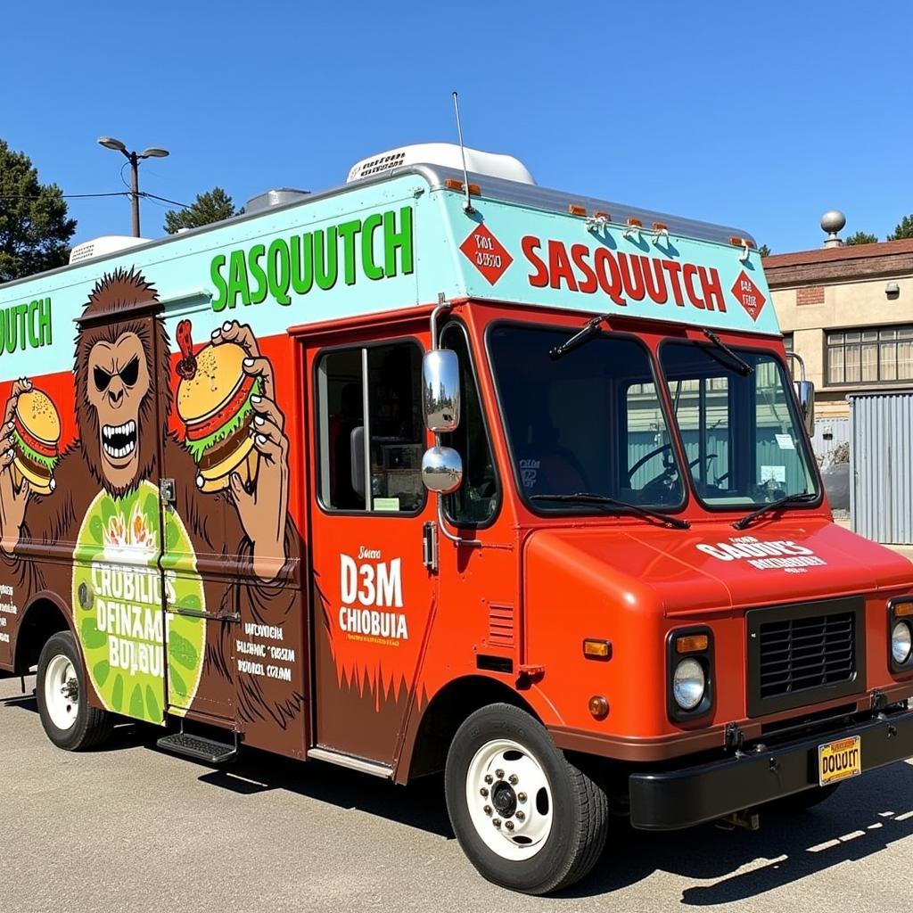 Sasquatch Food Truck Design and Branding