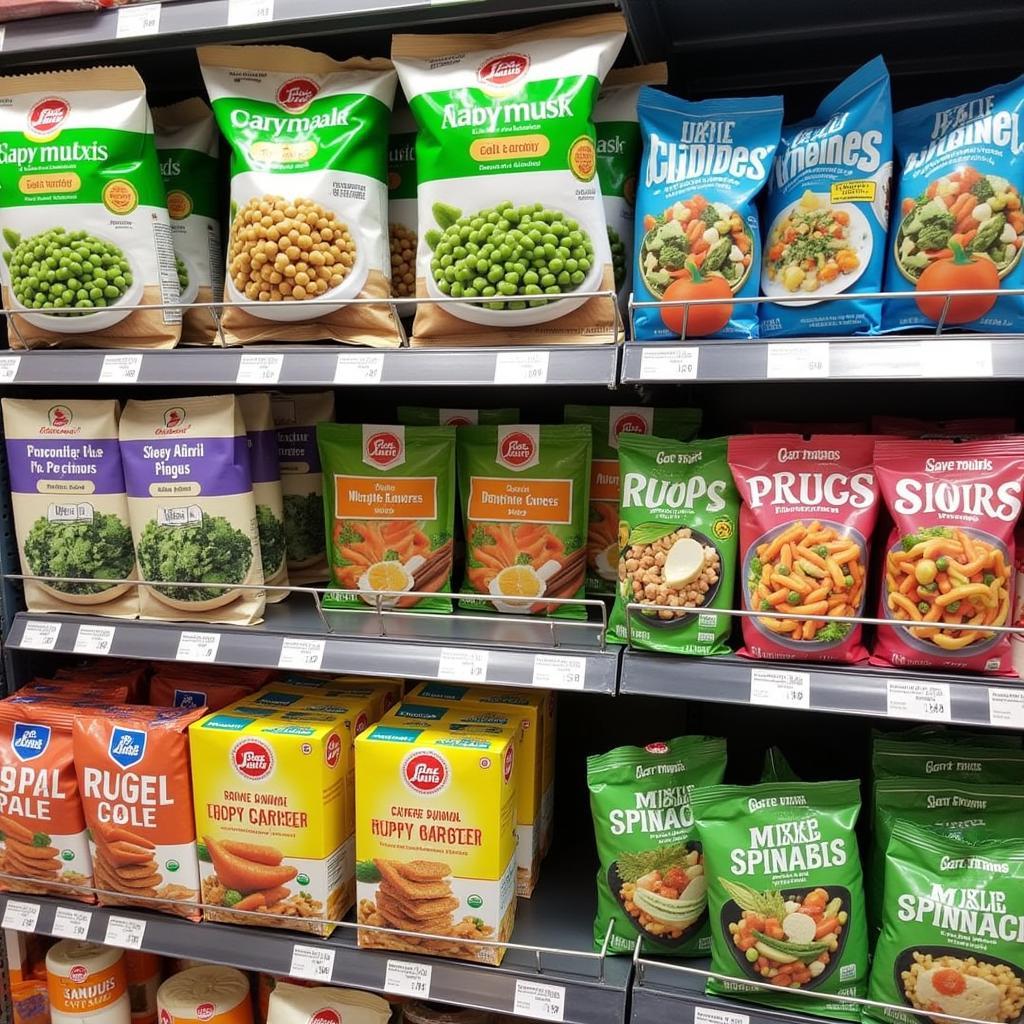 Frozen vegetables at Save a Lot