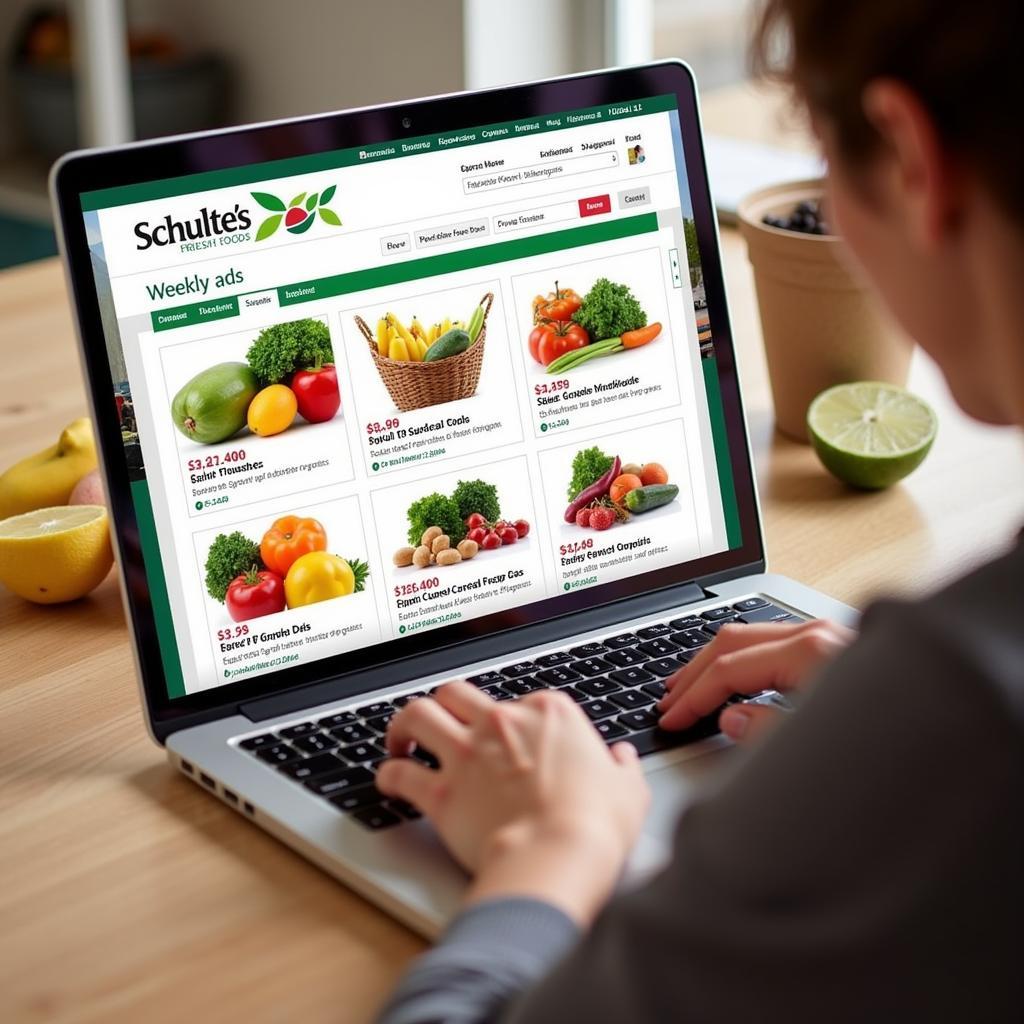 Finding the Schulte's Fresh Foods Weekly Ad Online