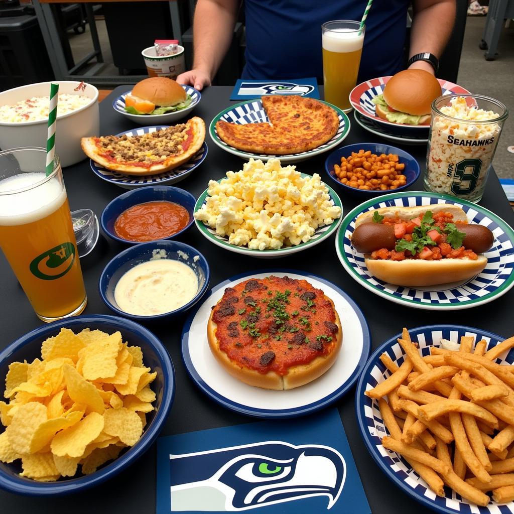 Seahawks Game Day Classic Snacks