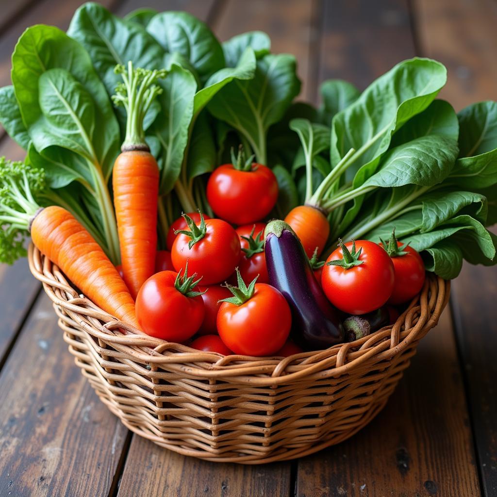 Seasonal and Sustainable Food Basket