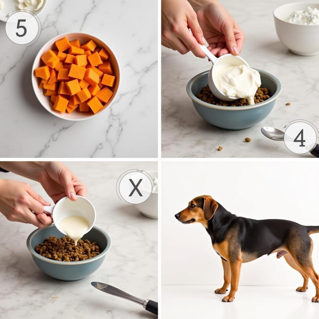 Preparing Homemade Dog Food Toppers for a Sensitive Stomach