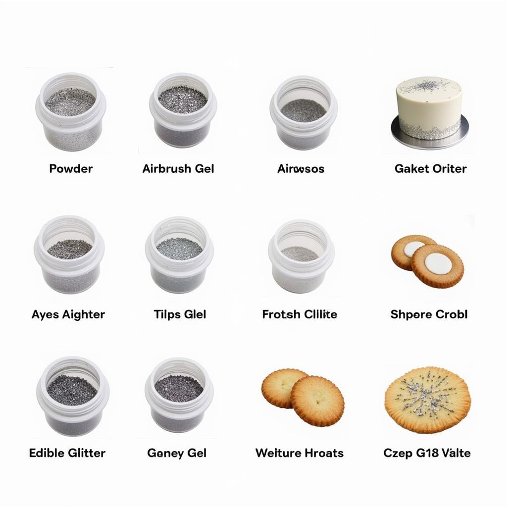 Different Types of Silver Food Dye